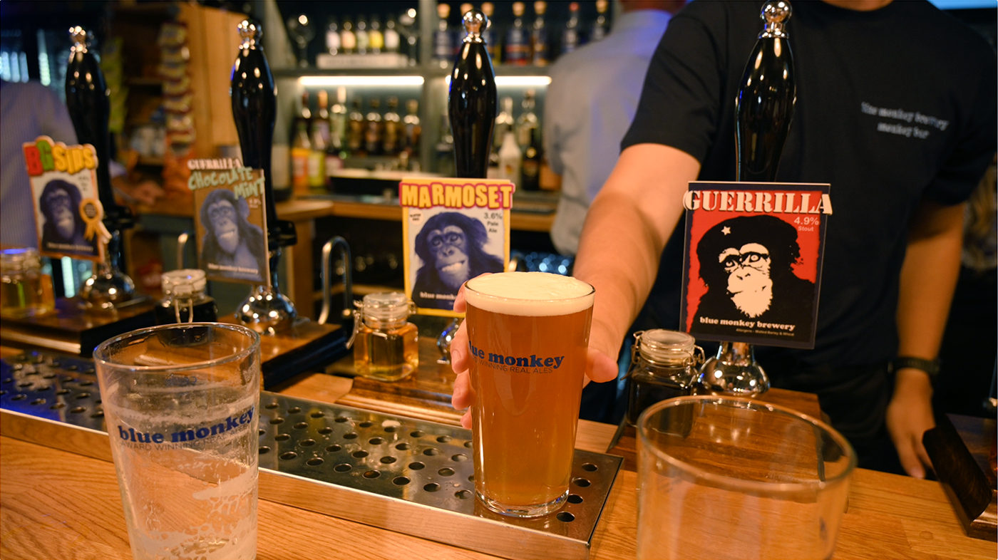 Blue Monkey Brewery Taproom and Shop